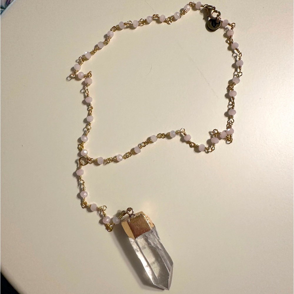 Beaded Choker Crystal Necklace